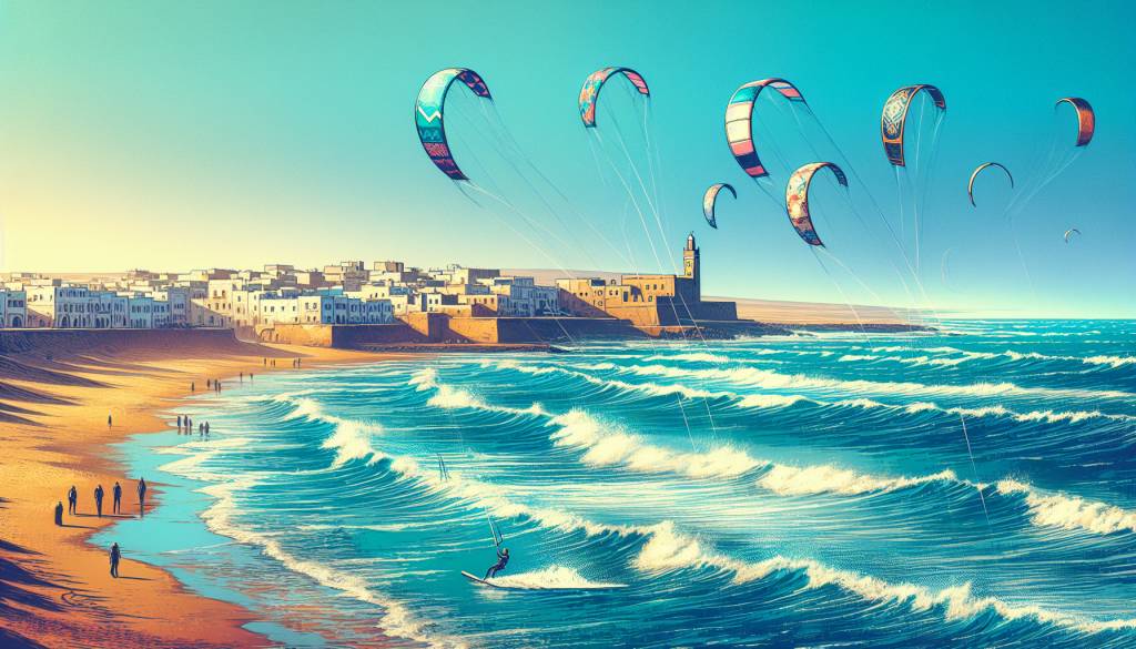 kitesurfing adventures in essaouira, morocco