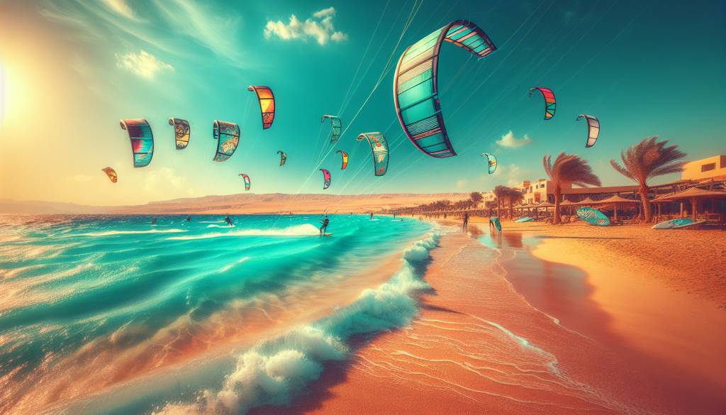 Kitesurfing in ras sudr, egypt: the ultimate red sea experience